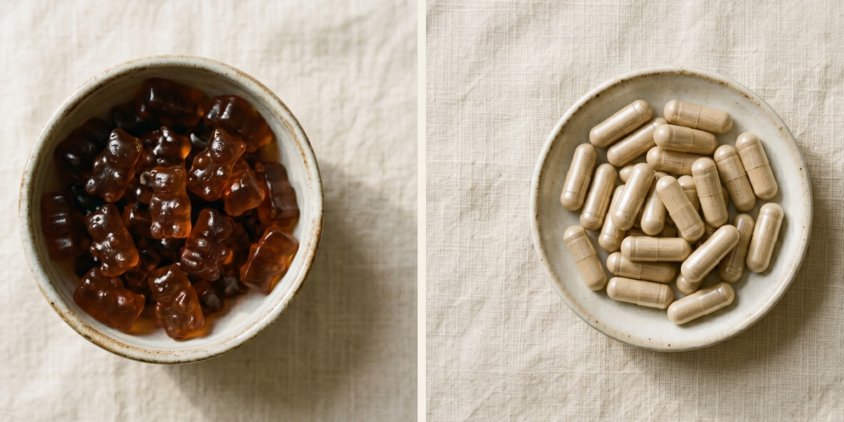 Lion's Mane Gummies vs Capsules