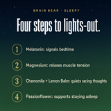Brain Bear® Sleep State — Sleepy Gummies (60 Gummies)